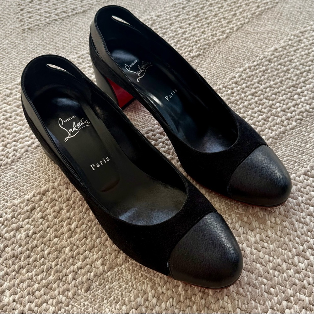 Louboutin Miss Duvette leather pumps - Picture 5 of 10